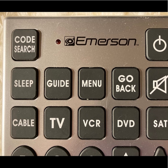 Emerson Other Emerson Jumbo Universal Remote Control Poshmark